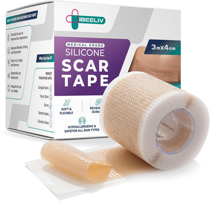 Silicone Scar Tape for Surgical Scars-3M