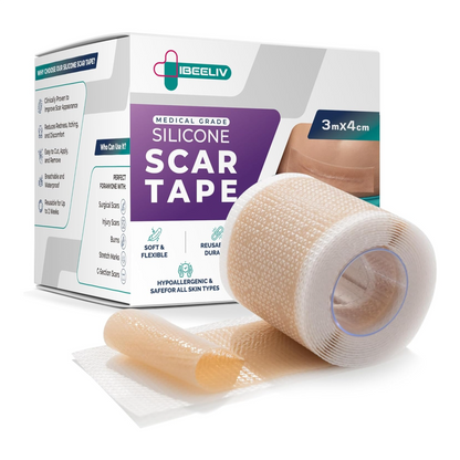 IBEELIV Silicone Scar Tape for Surgical Scars-3M